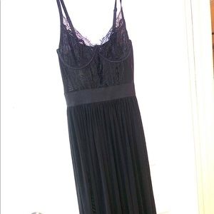 Windsor Black Lace Maxi Dress